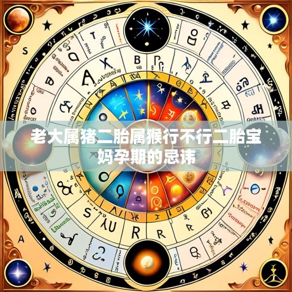 老大属猪二胎属猴行不行二胎宝妈孕期的忌讳
