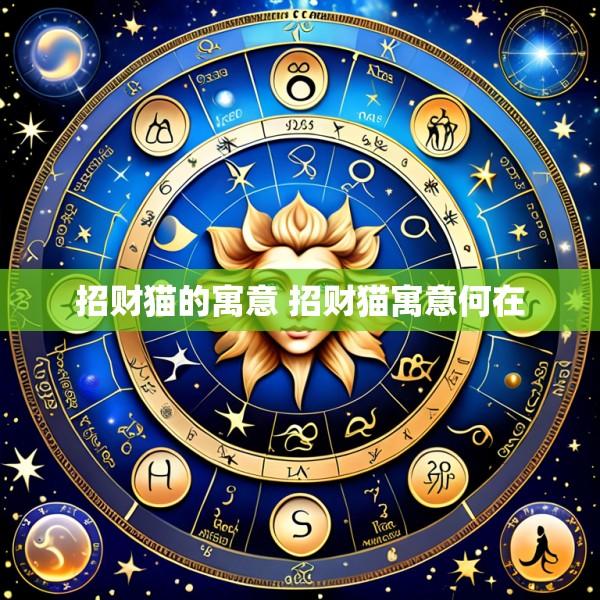招财猫的寓意 招财猫寓意何在