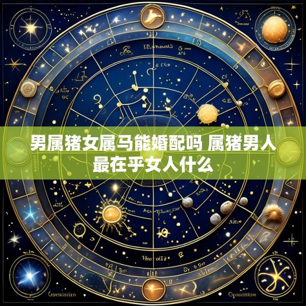男属猪女属马能婚配吗 属猪男人最在乎女人什么