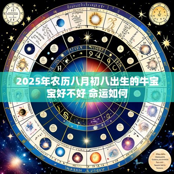 2025年农历八月初八出生的牛宝宝好不好 命运如何