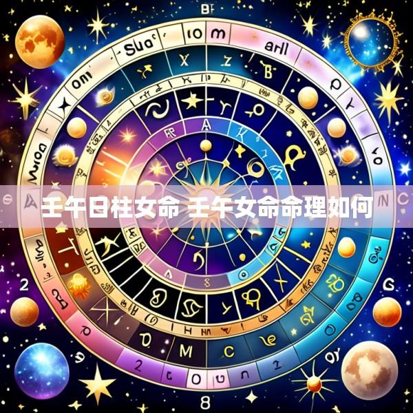 壬午日柱女命 壬午女命命理如何