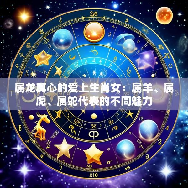 属龙真心的爱上生肖女：属羊、属虎、属蛇代表的不同魅力
