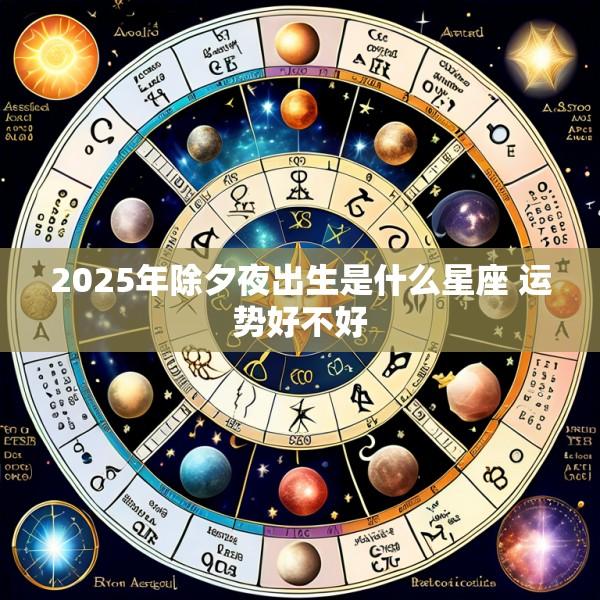 2025年除夕夜出生是什么星座 运势好不好