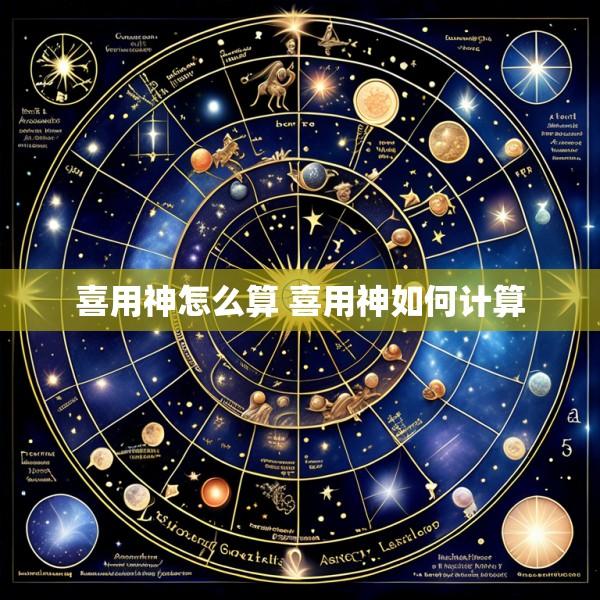 喜用神怎么算 喜用神如何计算