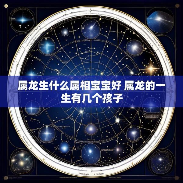 属龙生什么属相宝宝好 属龙的一生有几个孩子