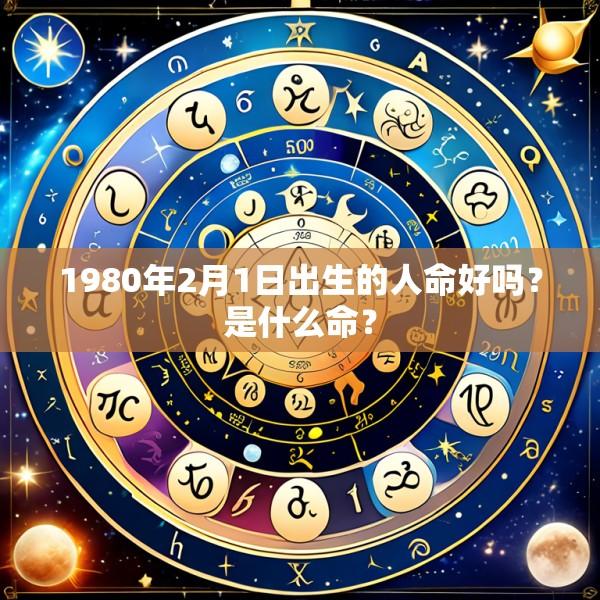 1980年2月1日出生的人命好吗？是什么命？