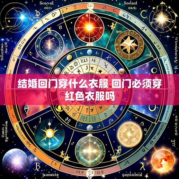 结婚回门穿什么衣服 回门必须穿红色衣服吗