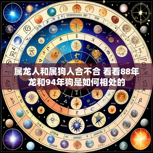 属龙人和属狗人合不合 看看88年龙和94年狗是如何相处的