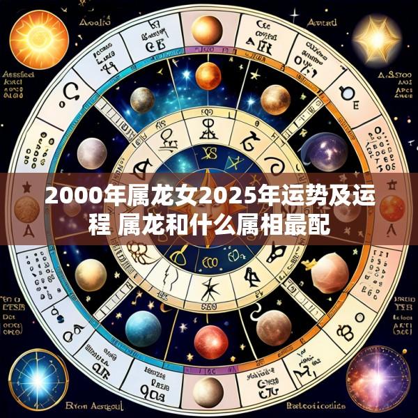 2000年属龙女2025年运势及运程 属龙和什么属相最配