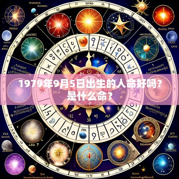 1979年9月5日出生的人命好吗？是什么命？