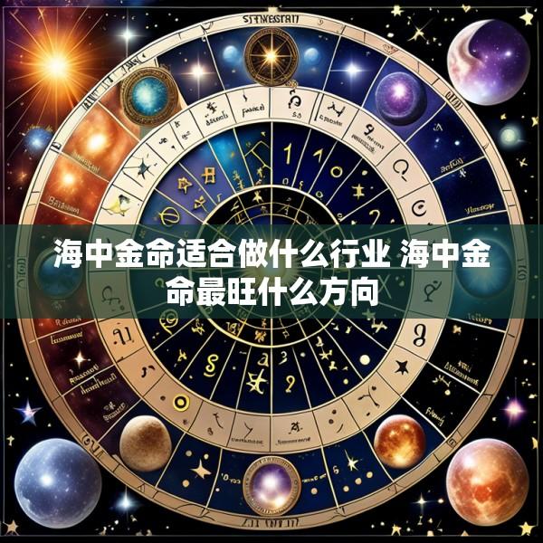 海中金命适合做什么行业 海中金命最旺什么方向