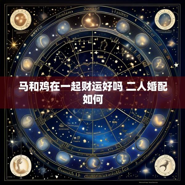 马和鸡在一起财运好吗 二人婚配如何
