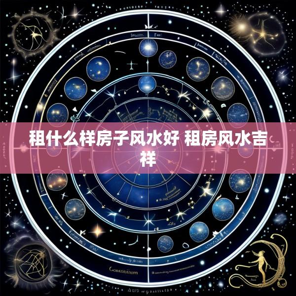 租什么样房子风水好 租房风水吉祥