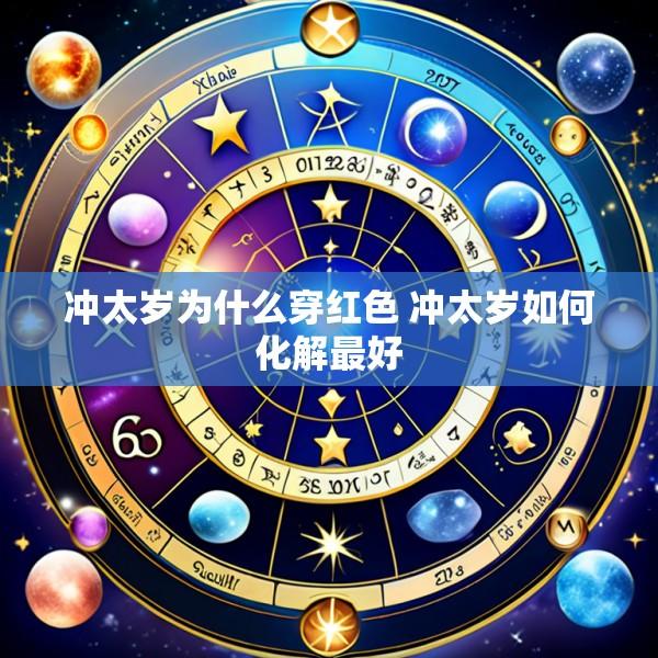 冲太岁为什么穿红色 冲太岁如何化解最好