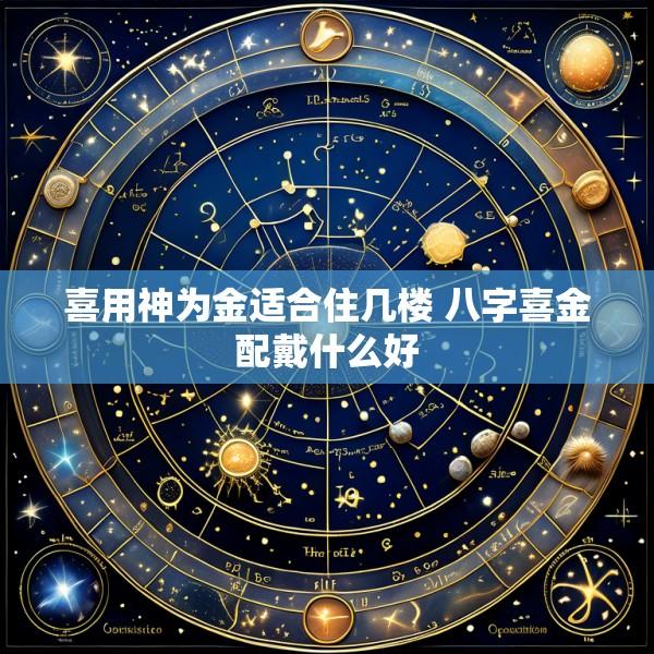 喜用神为金适合住几楼 八字喜金配戴什么好