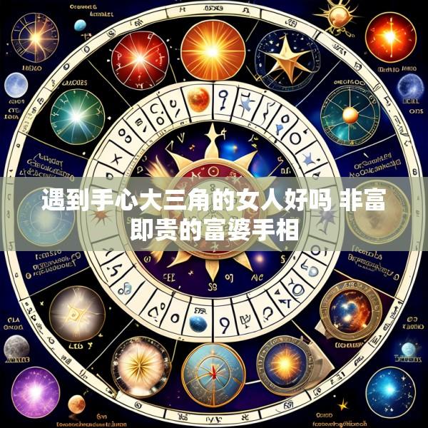 遇到手心大三角的女人好吗 非富即贵的富婆手相