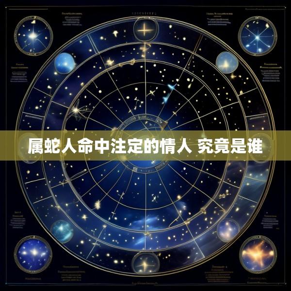 属蛇人命中注定的情人 究竟是谁