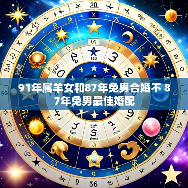 91年属羊女和87年兔男合婚不 87年兔男最佳婚配