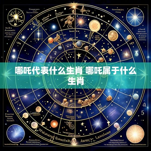 哪吒代表什么生肖 哪吒属于什么生肖