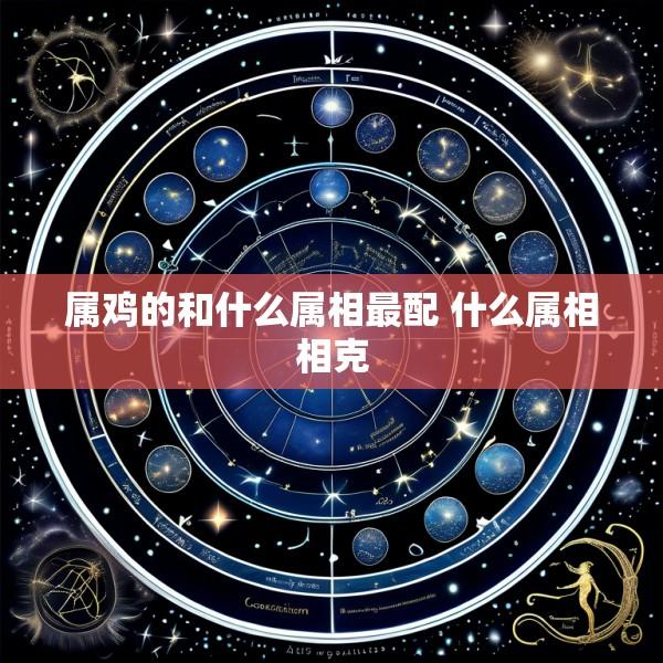 属鸡的和什么属相最配 什么属相相克