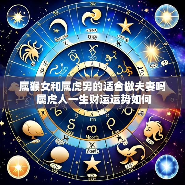 属猴女和属虎男的适合做夫妻吗 属虎人一生财运运势如何
