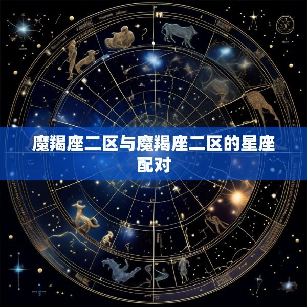 魔羯座二区与魔羯座二区的星座配对