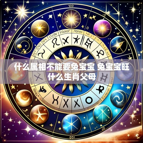 什么属相不能要兔宝宝 兔宝宝旺什么生肖父母