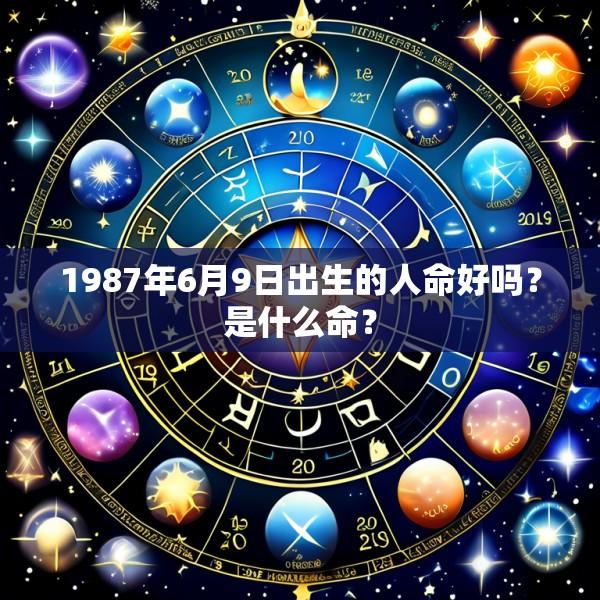 1987年6月9日出生的人命好吗？是什么命？