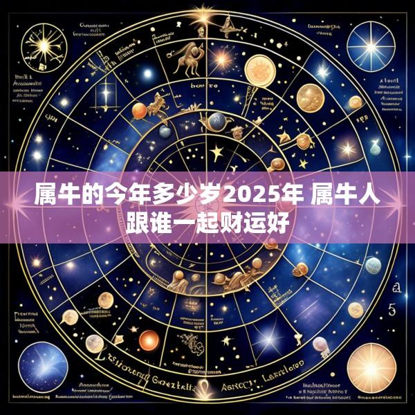 属牛的今年多少岁2025年 属牛人跟谁一起财运好