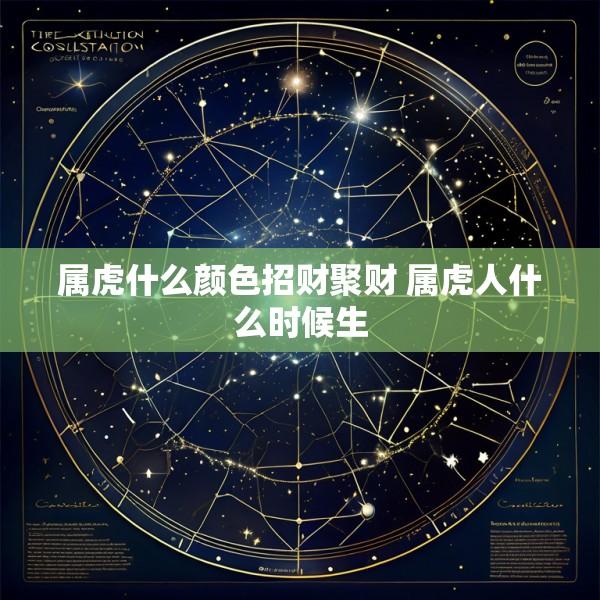 属虎什么颜色招财聚财 属虎人什么时候生