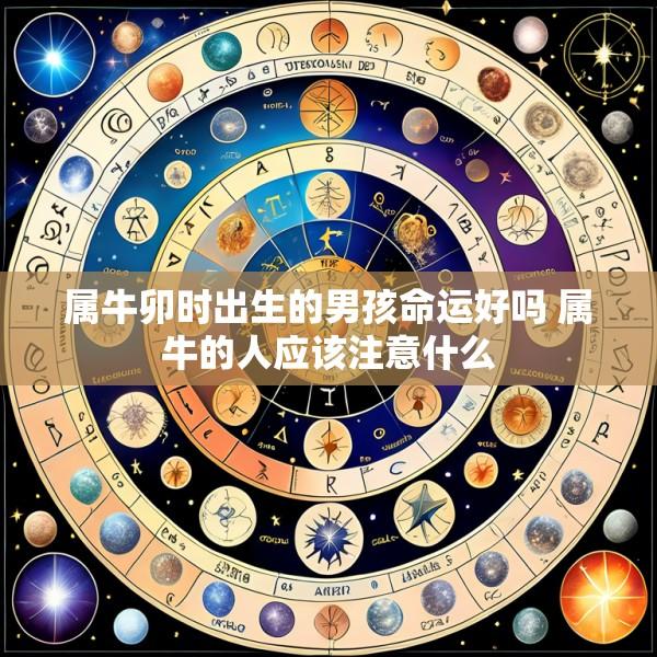 属牛卯时出生的男孩命运好吗 属牛的人应该注意什么