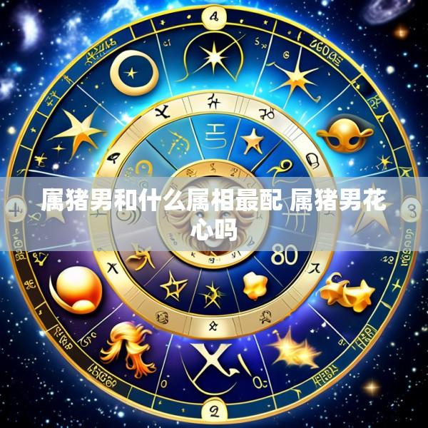 属猪男和什么属相最配 属猪男花心吗