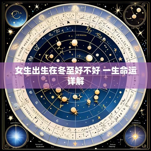 女生出生在冬至好不好 一生命运详解
