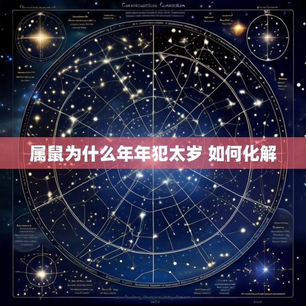 属鼠为什么年年犯太岁 如何化解