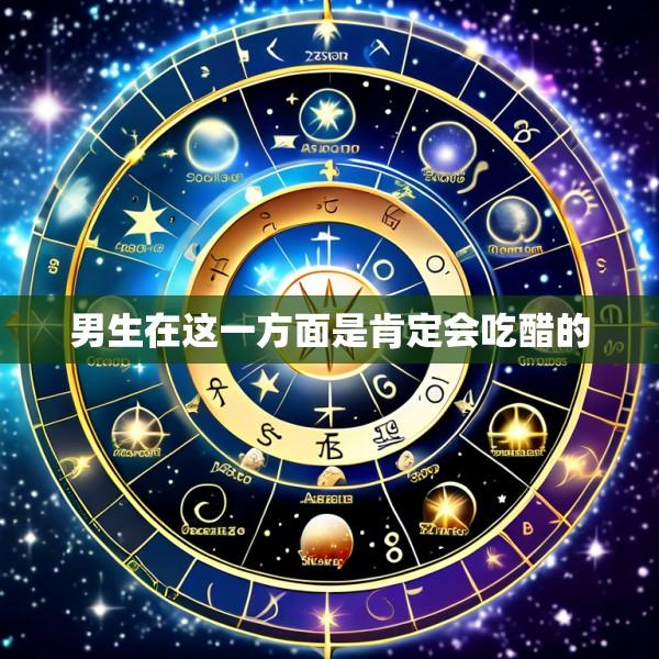男生在这一方面是肯定会吃醋的