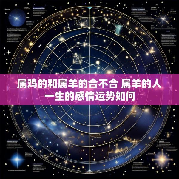 属鸡的和属羊的合不合 属羊的人一生的感情运势如何