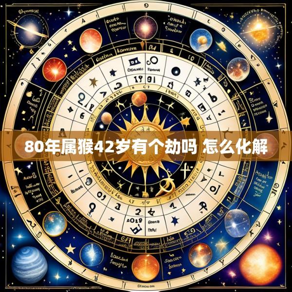 80年属猴42岁有个劫吗 怎么化解
