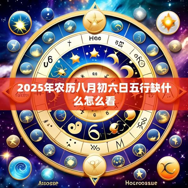 2025年农历八月初六日五行缺什么怎么看
