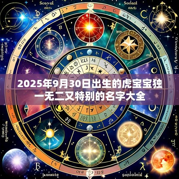 2025年9月30日出生的虎宝宝独一无二又特别的名字大全