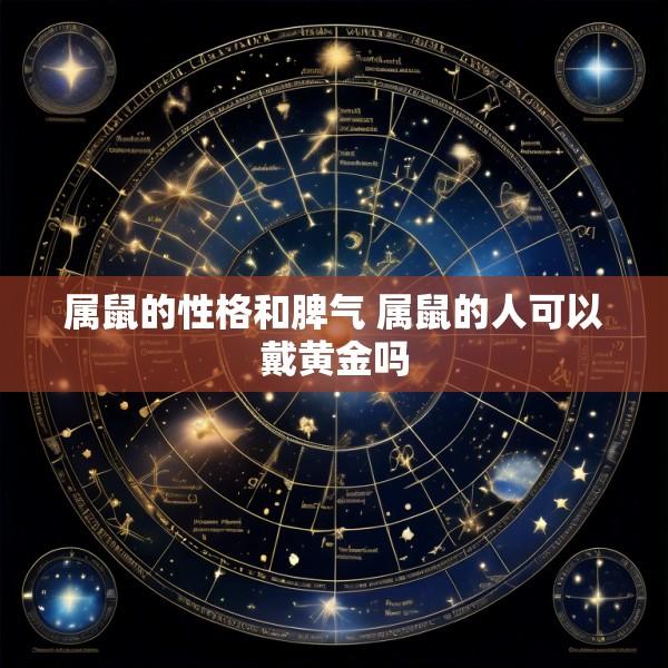 属鼠的性格和脾气 属鼠的人可以戴黄金吗