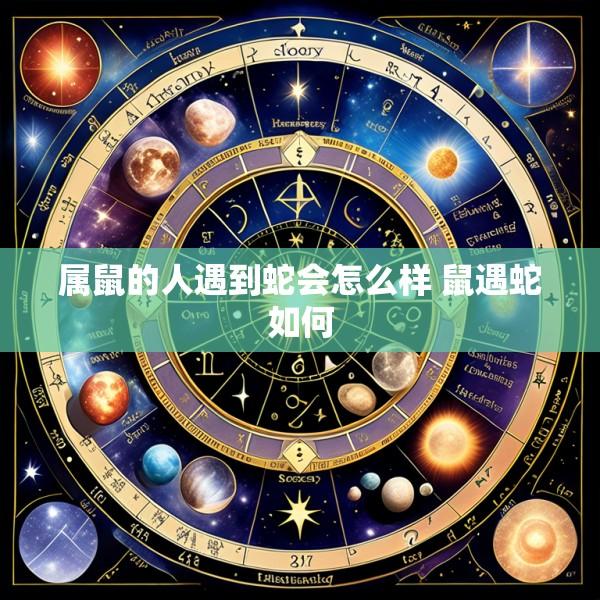 属鼠的人遇到蛇会怎么样 鼠遇蛇如何