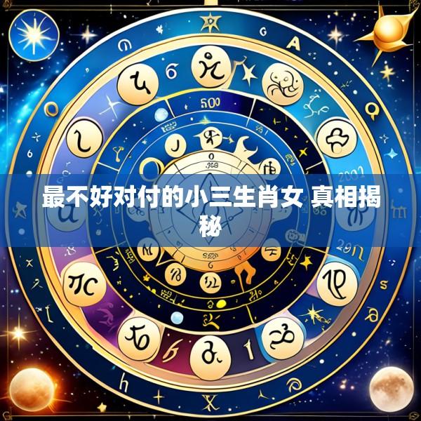 最不好对付的小三生肖女 真相揭秘