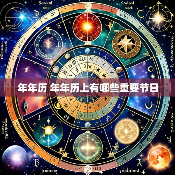 年年历 年年历上有哪些重要节日