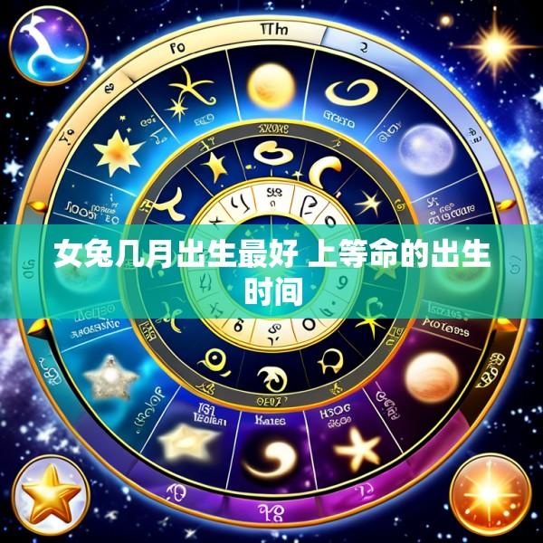 女兔几月出生最好 上等命的出生时间