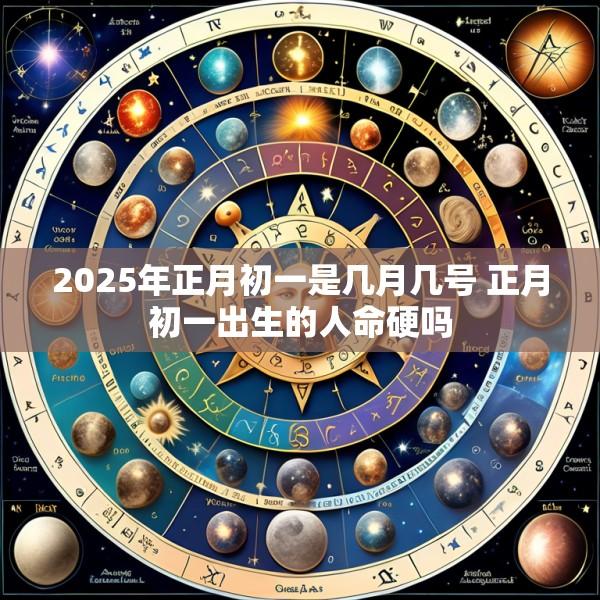 2025年正月初一是几月几号 正月初一出生的人命硬吗
