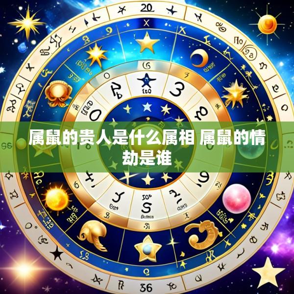 属鼠的贵人是什么属相 属鼠的情劫是谁