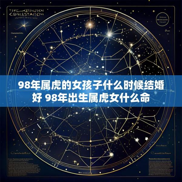 98年属虎的女孩子什么时候结婚好 98年出生属虎女什么命