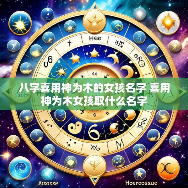 八字喜用神为木的女孩名字 喜用神为木女孩取什么名字