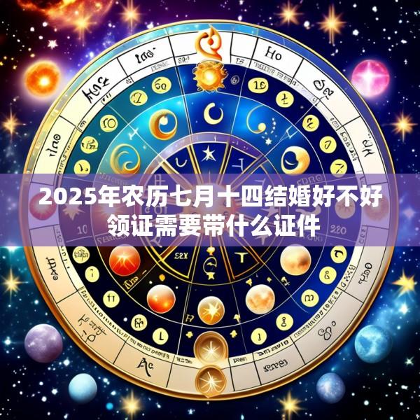 2025年农历七月十四结婚好不好 领证需要带什么证件