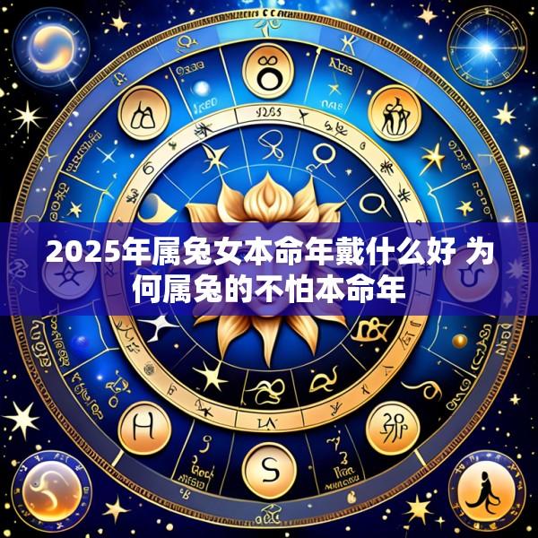 2025年属兔女本命年戴什么好 为何属兔的不怕本命年